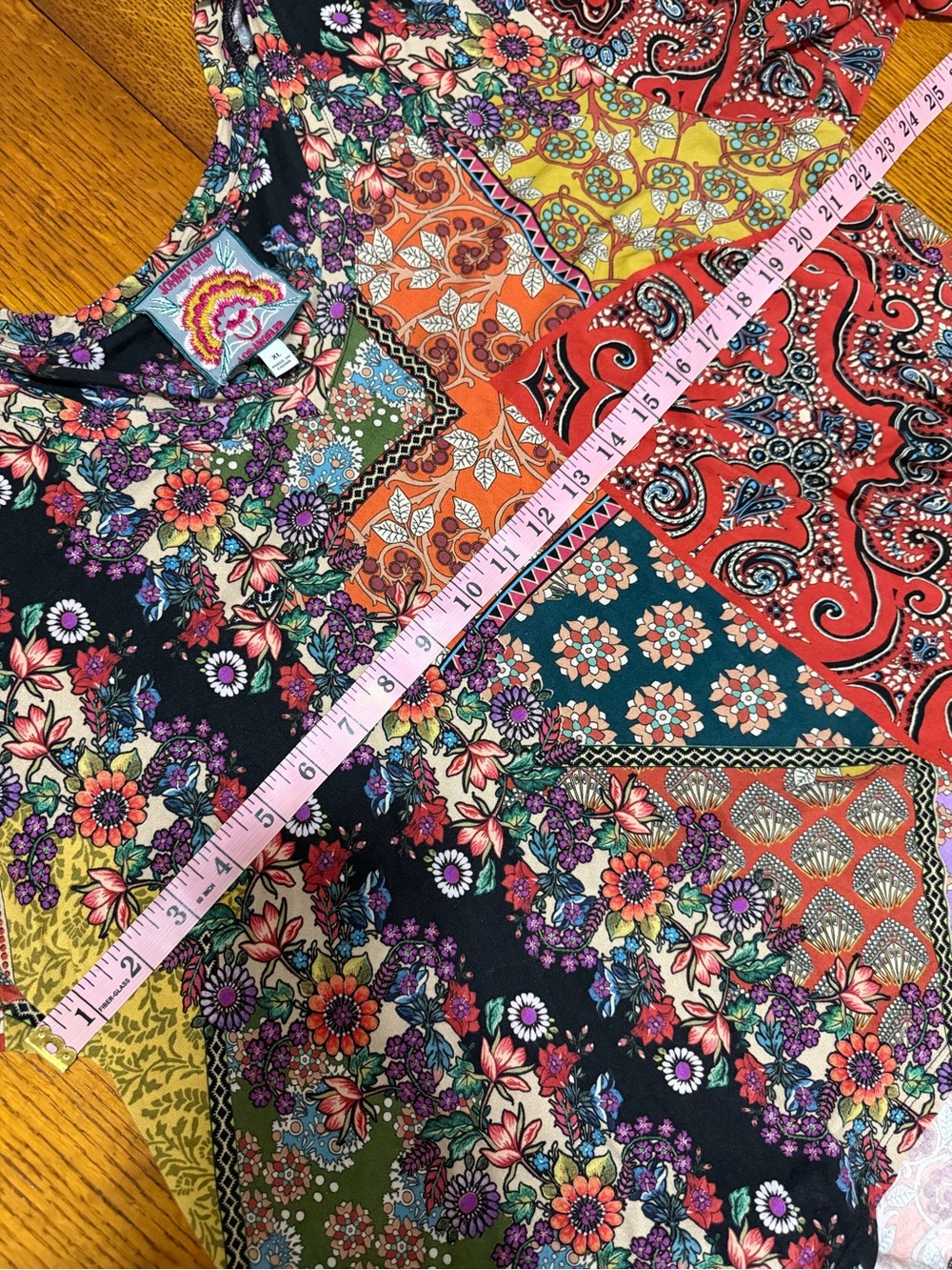 Johnny Was | NWOT Moa Favorite Paisley Floral Top size XL - Picture 8 of 11